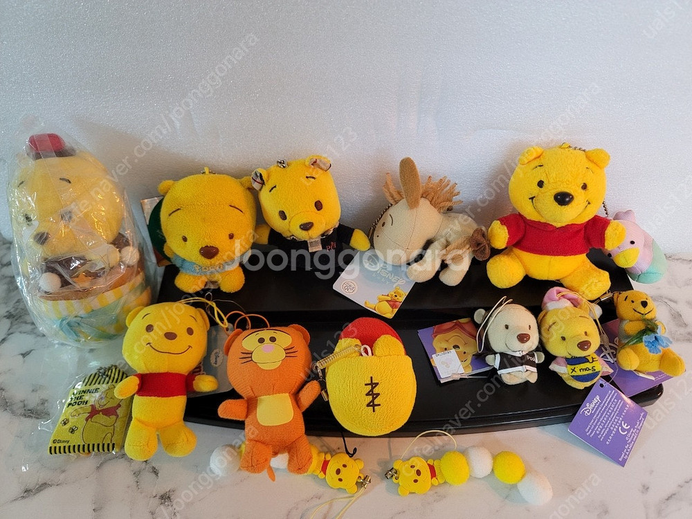 디즈니20 푸우2 티거 피규어 인형 판매합니다--5