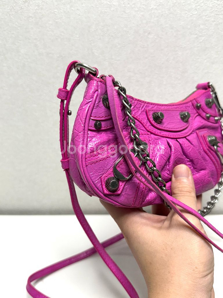 (정품/A+)발렌시아가 르카골 미니 숄더백--5