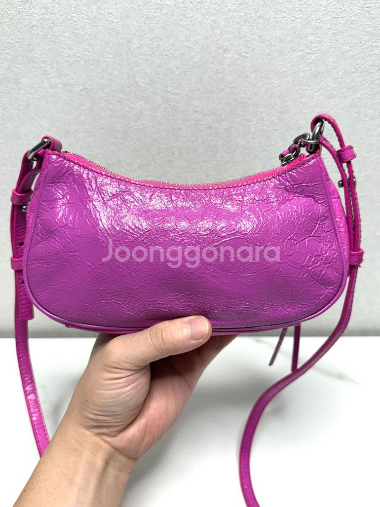 (정품/A+)발렌시아가 르카골 미니 숄더백--3