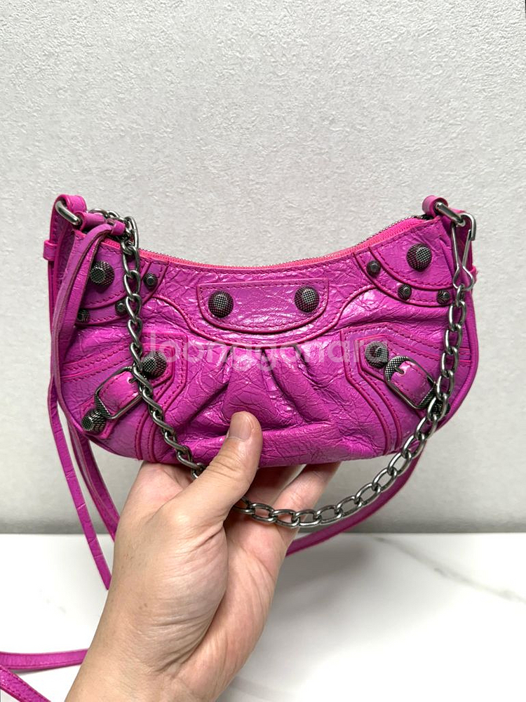 (정품/A+)발렌시아가 르카골 미니 숄더백--2