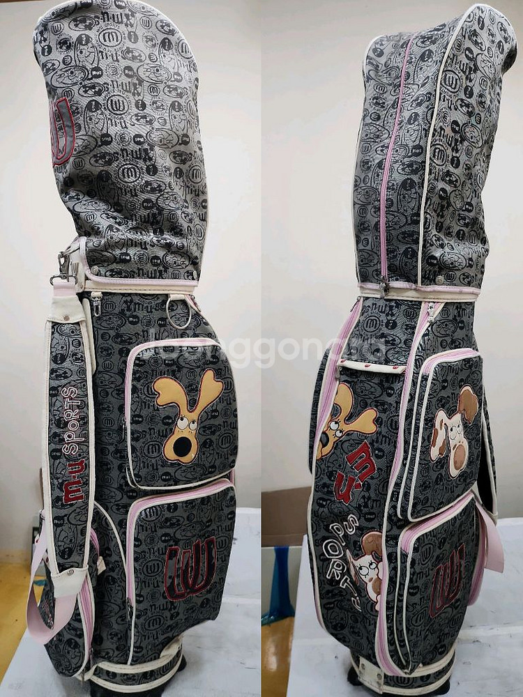 36만 엠유스포츠 아이언 등 여성용 중고골프채 풀세트--1