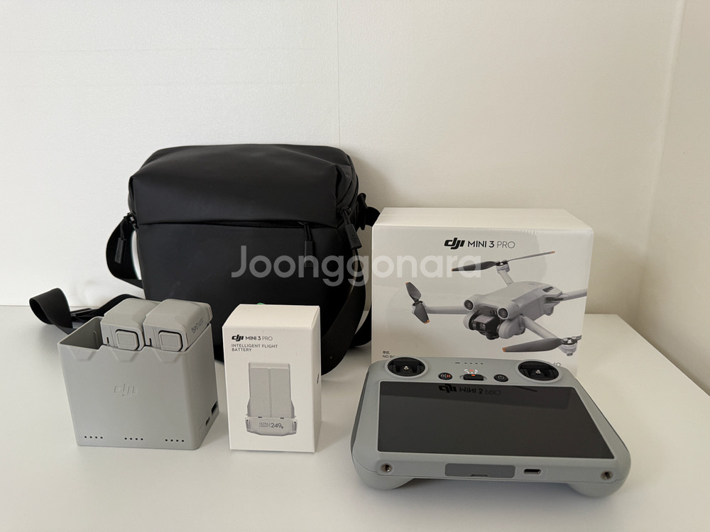 DJI Mini 3 Pro 플라이 모어 콤보(새상품) 리프레시케어 포함--0