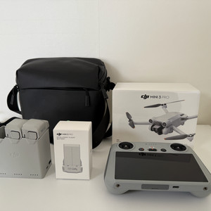 DJI Mini 3 Pro 플라이 모어 콤보(새상품) 리프레시케어 포함