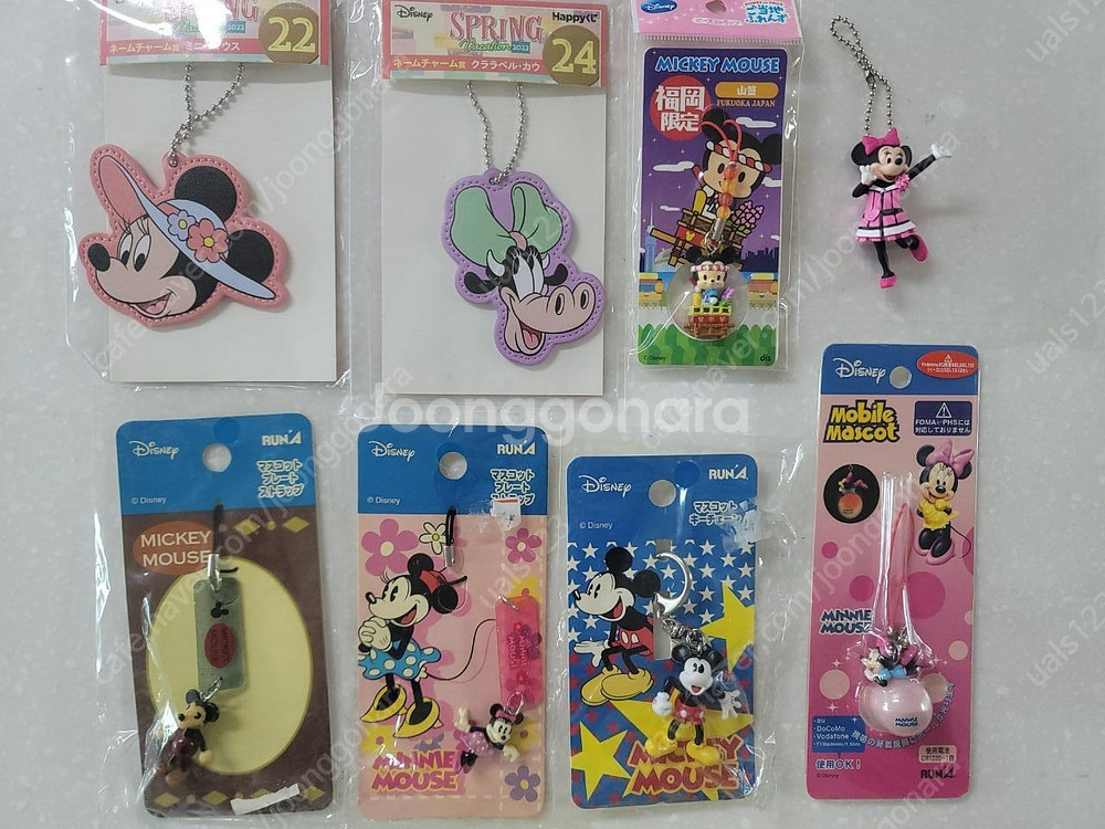 디즈니24미키11 미키 미니마우스 스트랩 판매합니다--3