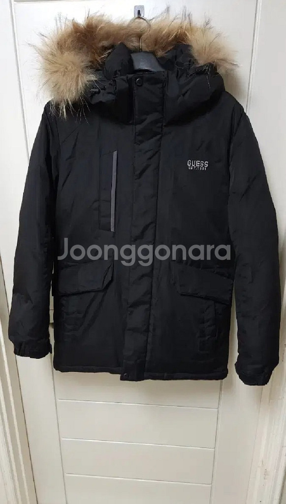 게스 패딩 95사이즈--0