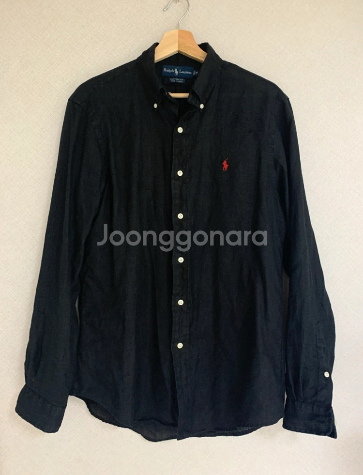 폴로 랄프로렌 린넨 셔츠 M--0