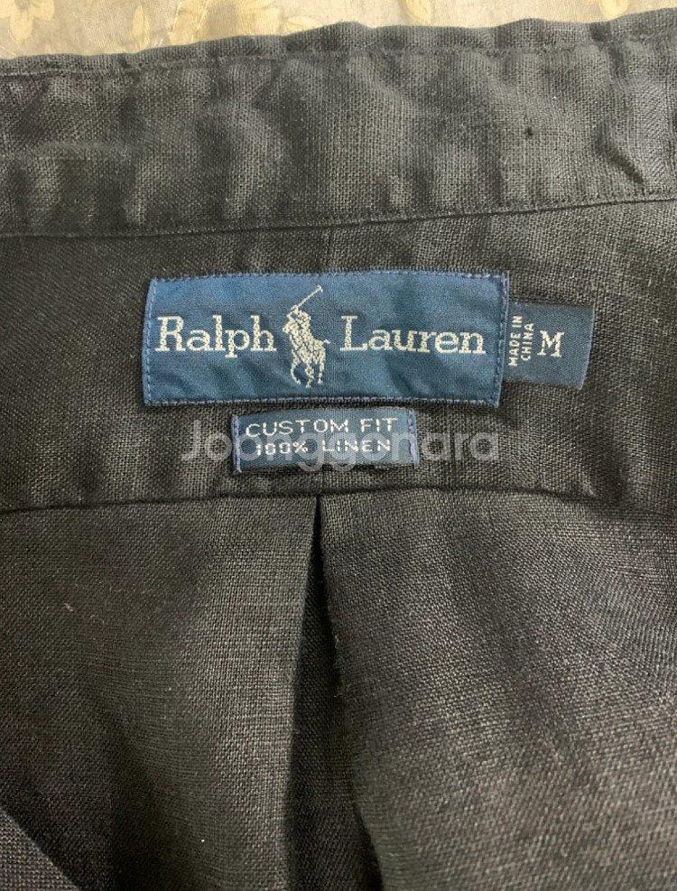 폴로 랄프로렌 린넨 셔츠 M--2