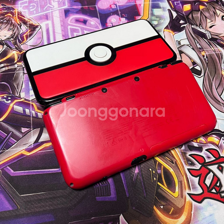 닌텐도 2DS XL 몬스터볼 에디션 S급--2