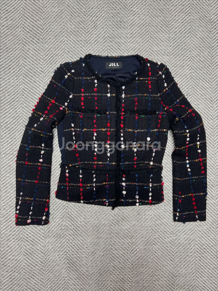 질바이질스튜어트 트위드 자켓 정품--0