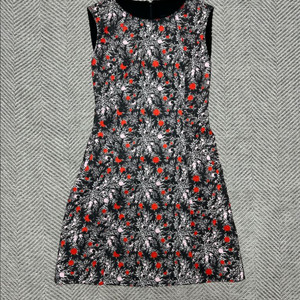 한섬 시스템 플라워 패턴 민소매 원피스 정품