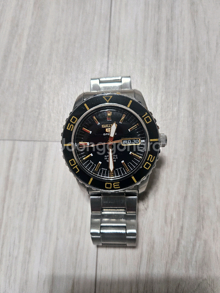 세이코 5 스포츠 오토매틱 다이버 시계 7S36-04N0--1