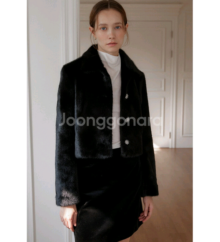 오뮤 퍼 자켓/시에 오르 유메르 그레이룸 한섬 어라운드율 타임 마인--2