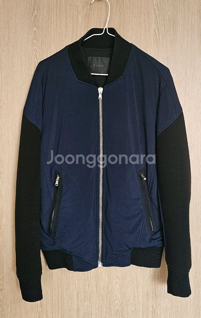 TIME 타임 블루종 자켓 100--0