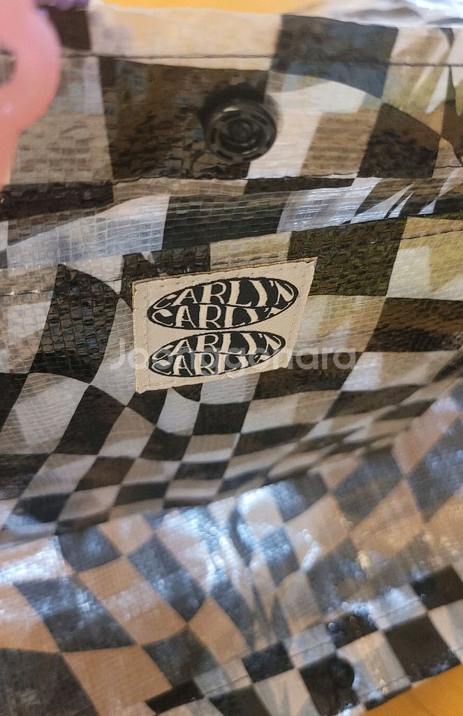 (미사용) 칼린 리유저블 백 2종 일괄(블랙/라임)--7