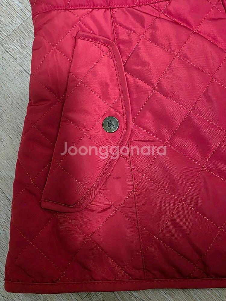 브룩스브라더스 구스다운 크레스트 로고 퀼팅 베스트--4