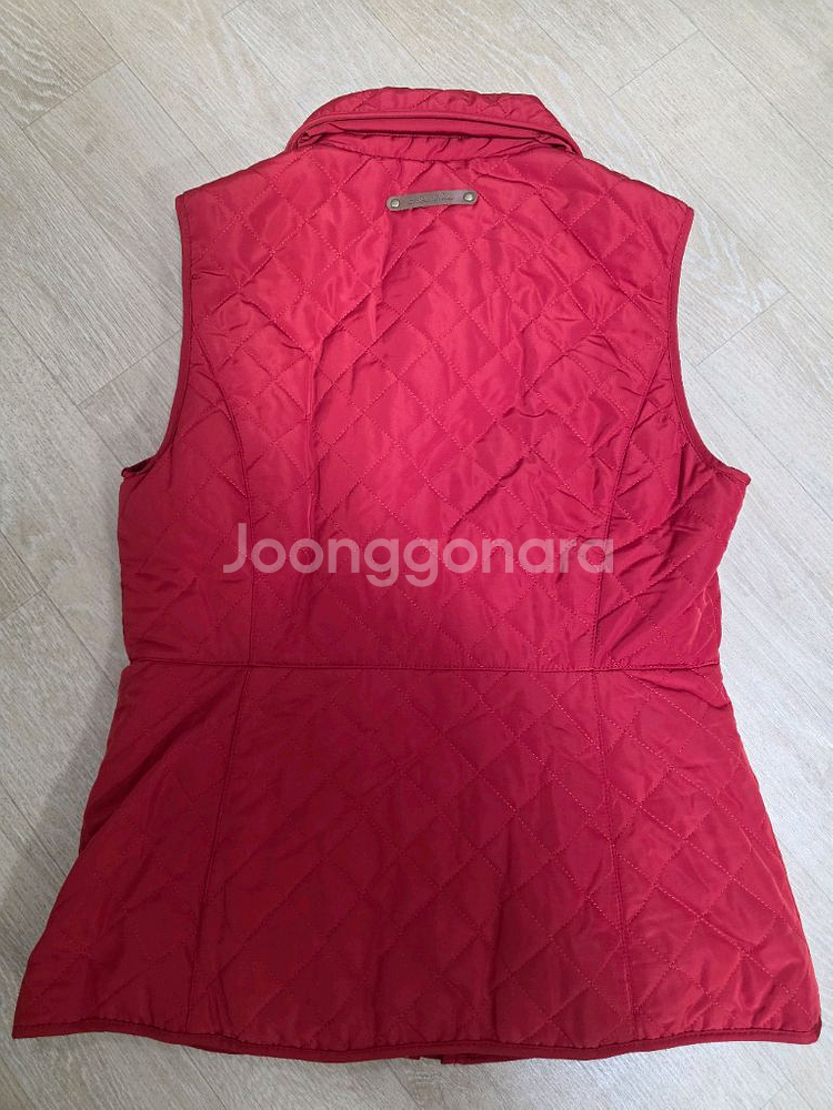 브룩스브라더스 구스다운 크레스트 로고 퀼팅 베스트--5