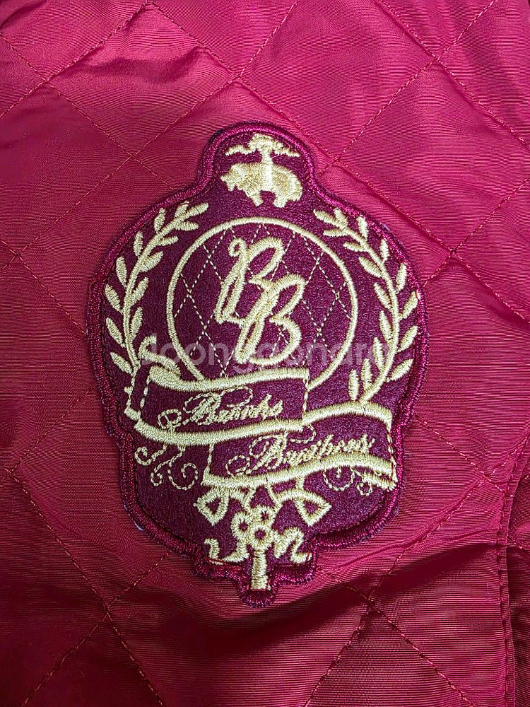 브룩스브라더스 구스다운 크레스트 로고 퀼팅 베스트--3