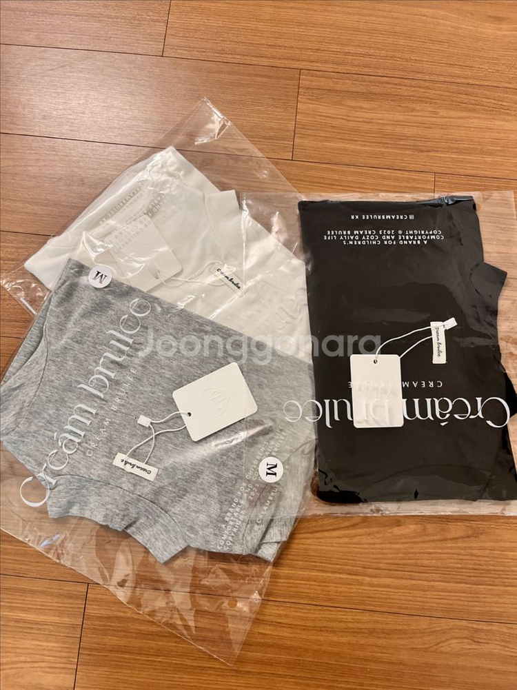 크림브륄레 반목티 M--0