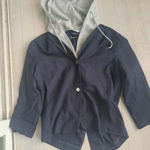 시스템 후드 집업 자켓