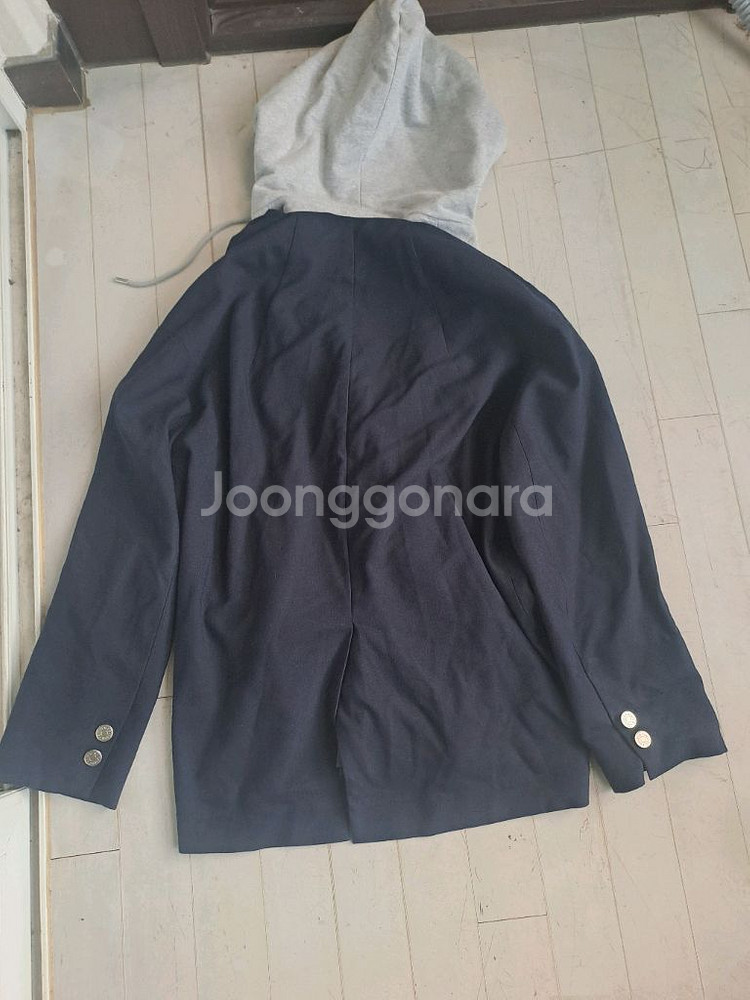 시스템 후드 집업 자켓--6