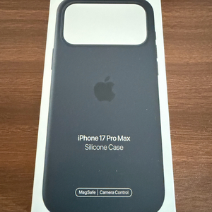 아이폰17 프로 맥스 정품 실리콘케이스 미개봉 팝니다.