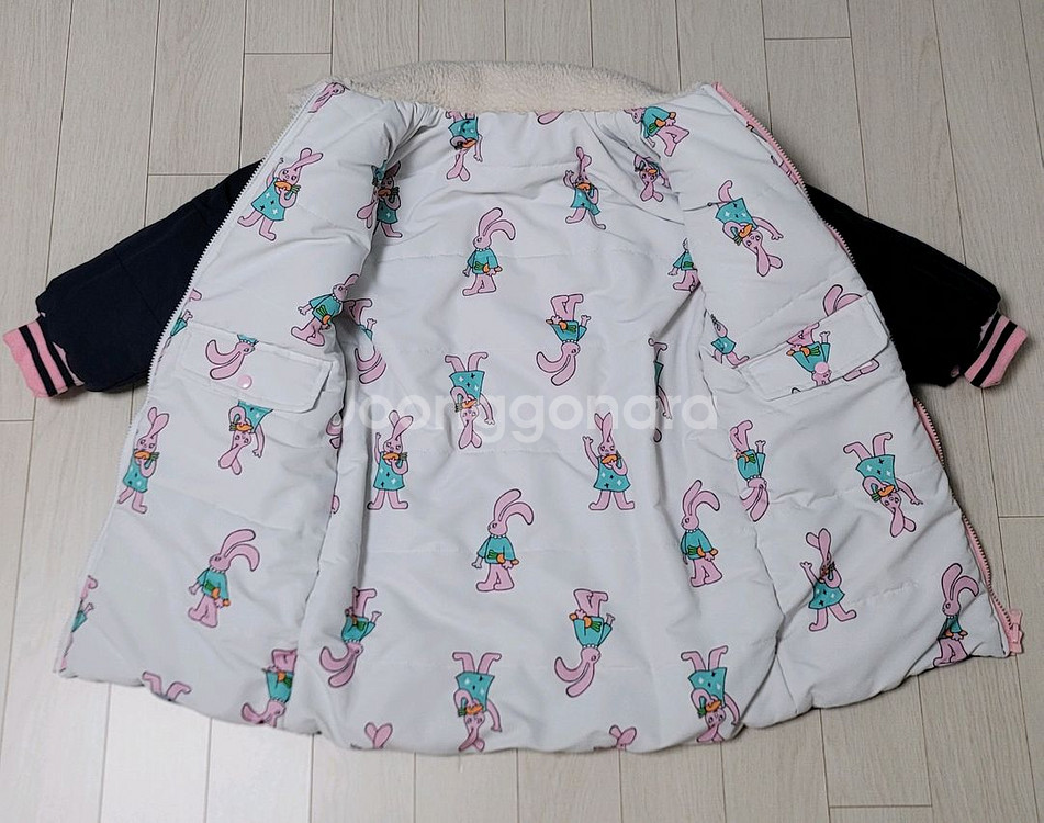 여아 겨울패딩1(사이즈 140)--4