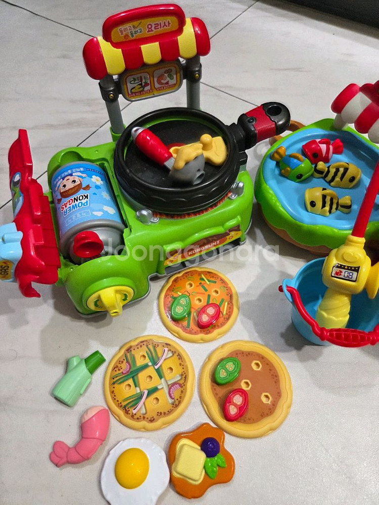 콩순이 돌리고 콩순이 낚시놀이--3