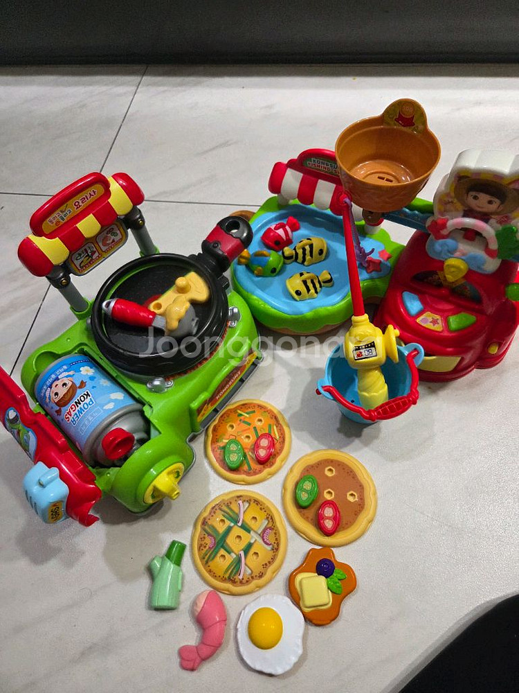 콩순이 돌리고 콩순이 낚시놀이--2