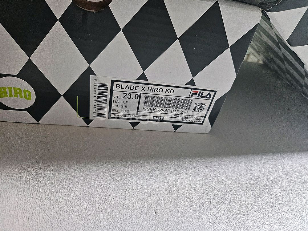 히로 휠라 운동화 230사이즈 판매해요~--3