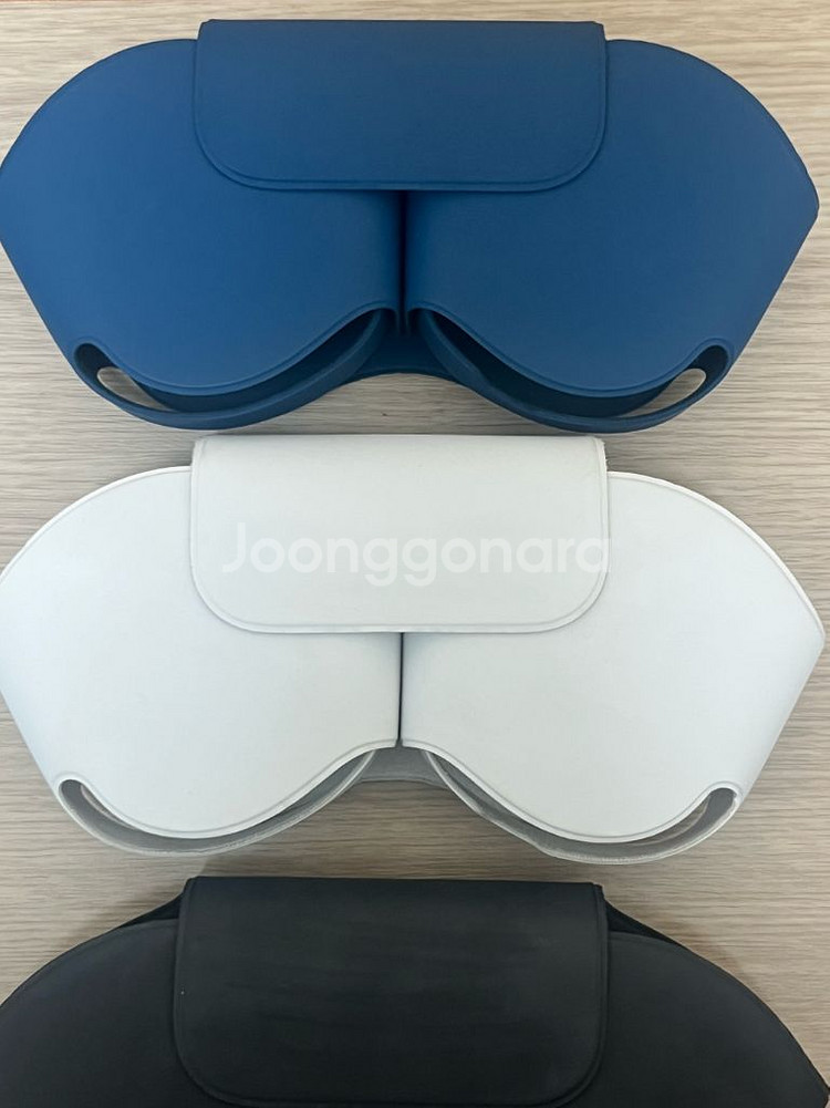 에어팟 맥스 스마트케이스 정품 블루 실버 그린--1