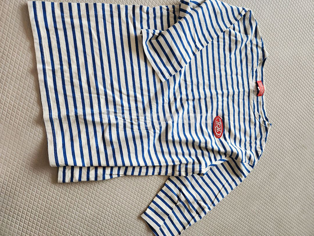 아이스비스킷 스트라이프 티 165--0