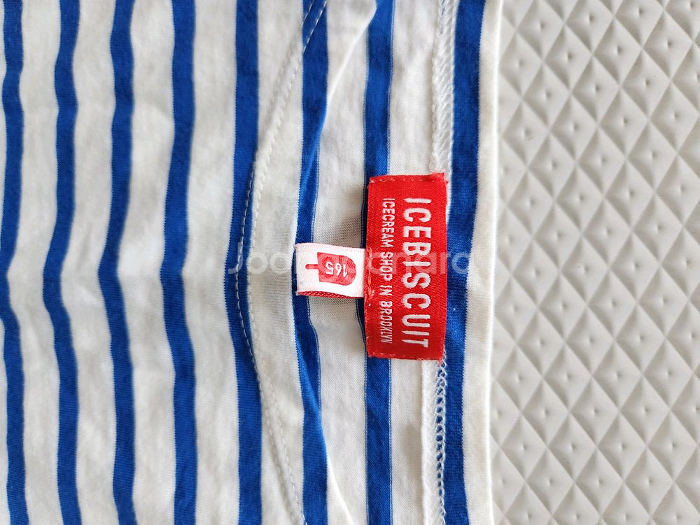 아이스비스킷 스트라이프 티 165--2