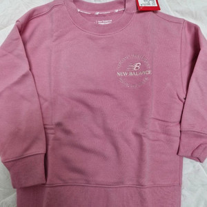 뉴발란스 키즈 기모 맨투맨 120 새상품