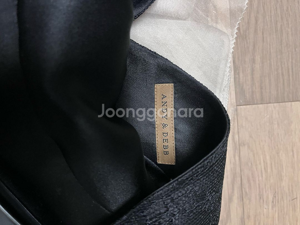 ANDY&DEBB 실크 원피스--2