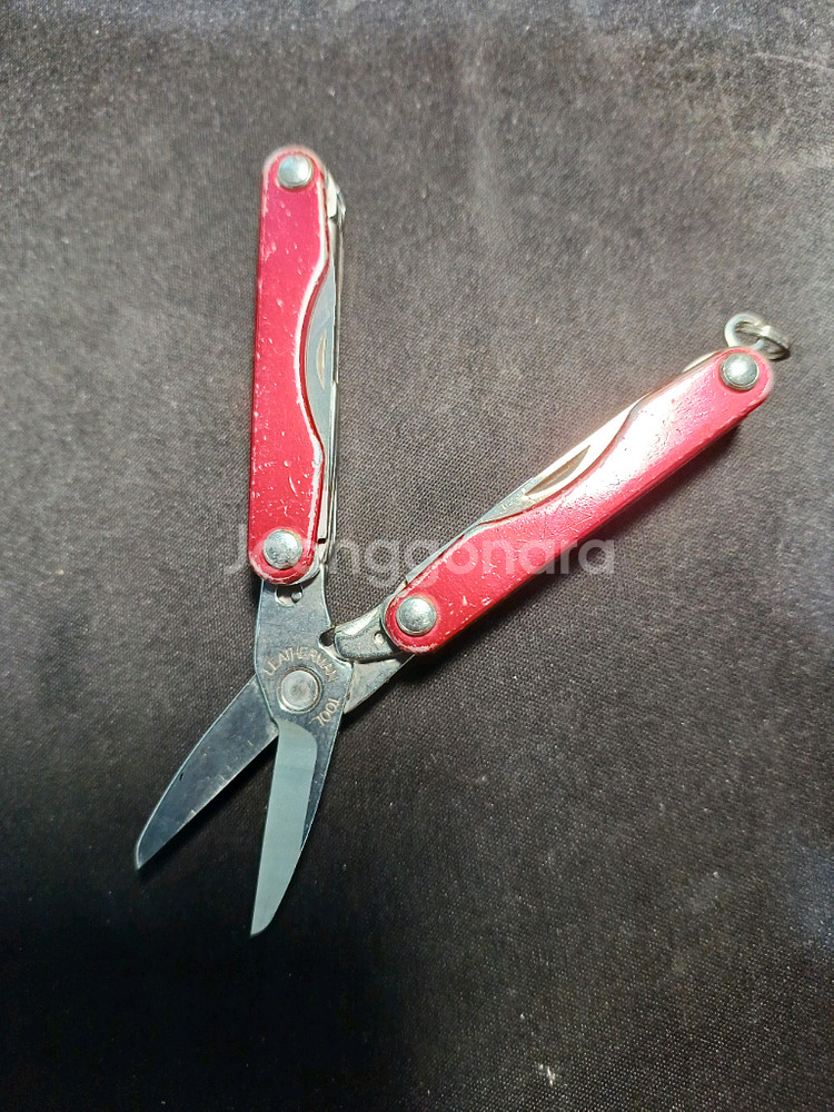 레더맨 키체인 멀티툴 스쿼트 S4 레드--7