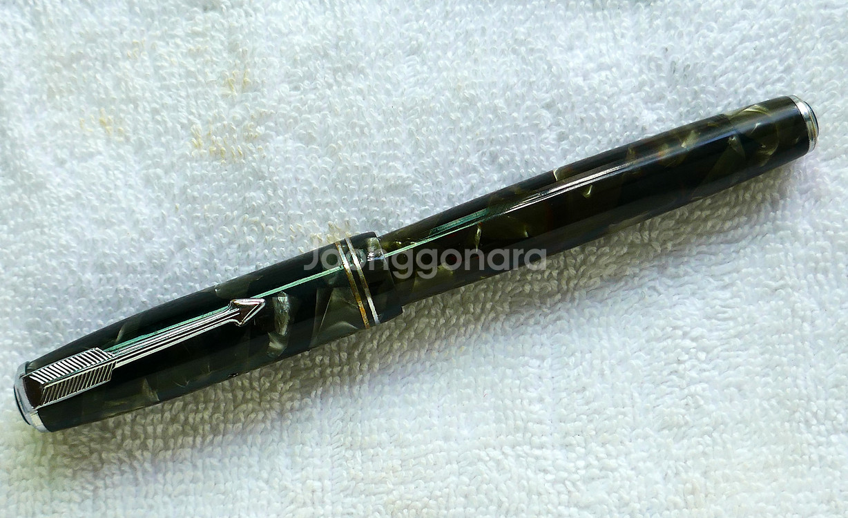 파카 바큐메틱 만년필 (펄그레이) 더블주얼리 F--0