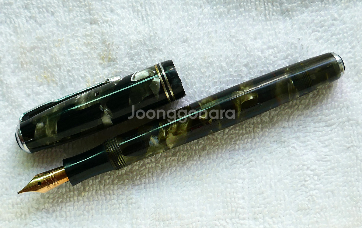 파카 바큐메틱 만년필 (펄그레이) 더블주얼리 F--1