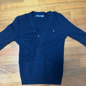 폴로 랄프로렌 케이블 니트 가디건 xs
