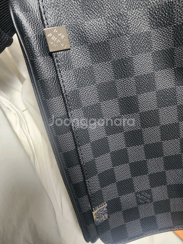 루이비통 다미에 그라파이트 남성 크로스백--6