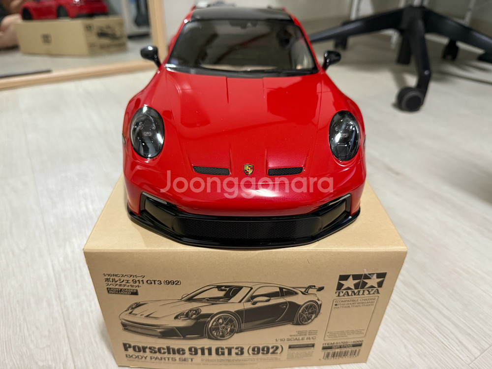 타미야 RC바디 992 gt3--0