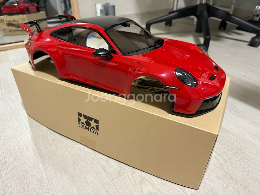 타미야 RC바디 992 gt3--1