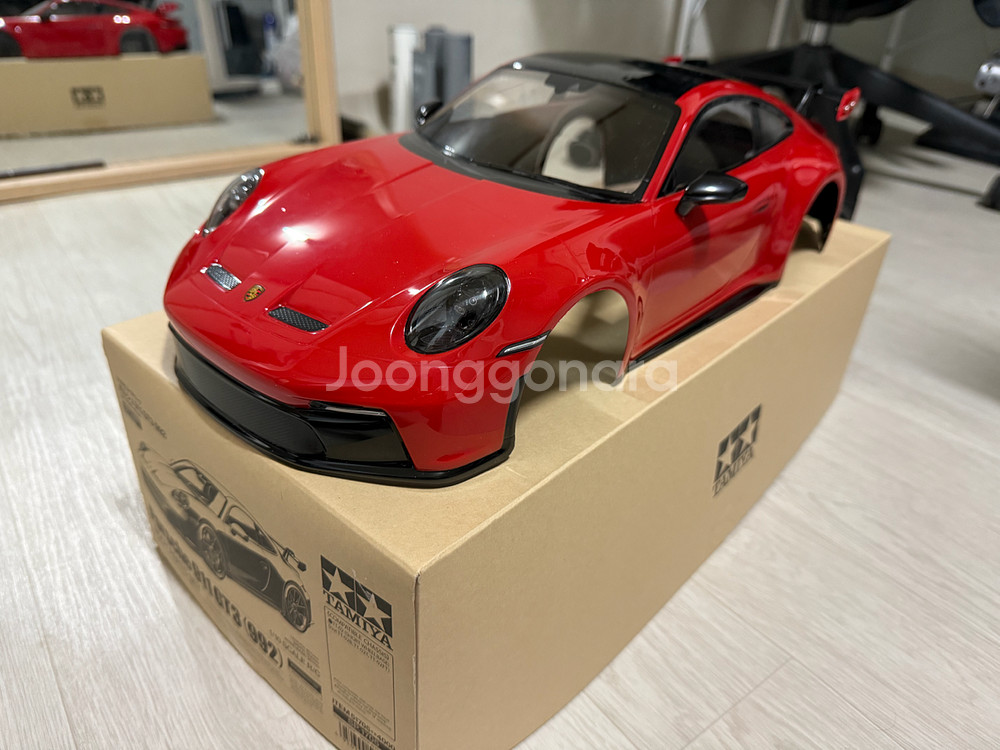 타미야 RC바디 992 gt3--2