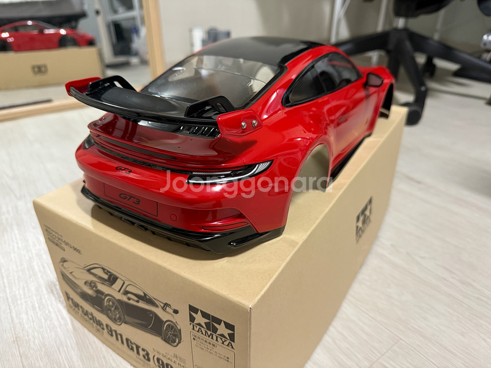 타미야 RC바디 992 gt3--3