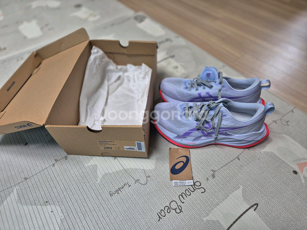 아식스 슈퍼블라스트2 러닝화--1