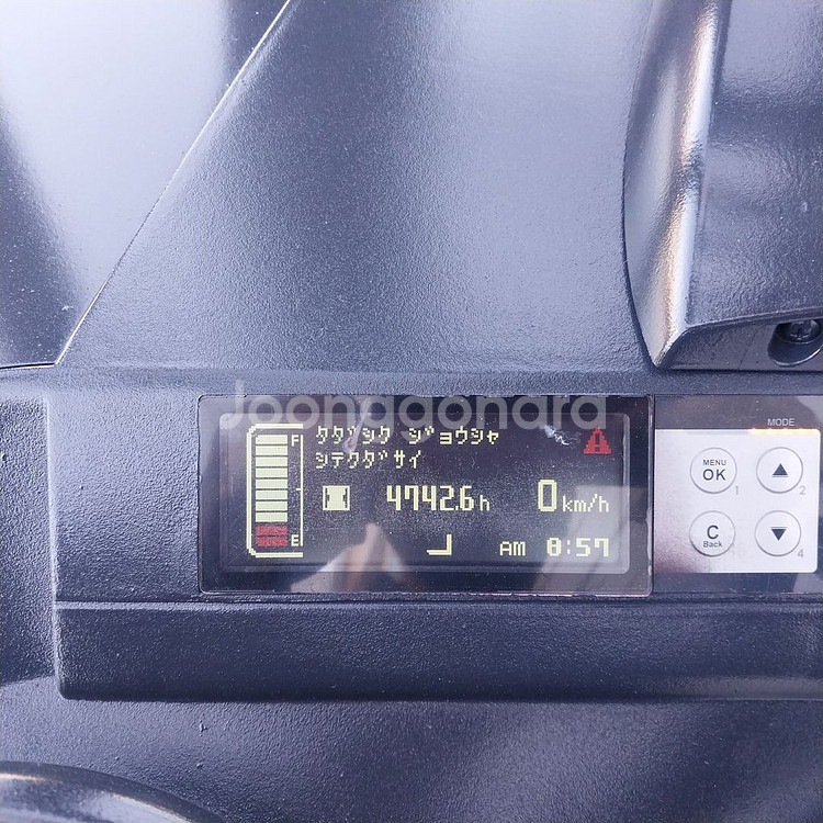 니찌유 전동지게차 1.5톤 3단 4700MM 사이드쉬프트장착 2020년식--2