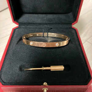 까르띠에 러브팔찌 4p 19호