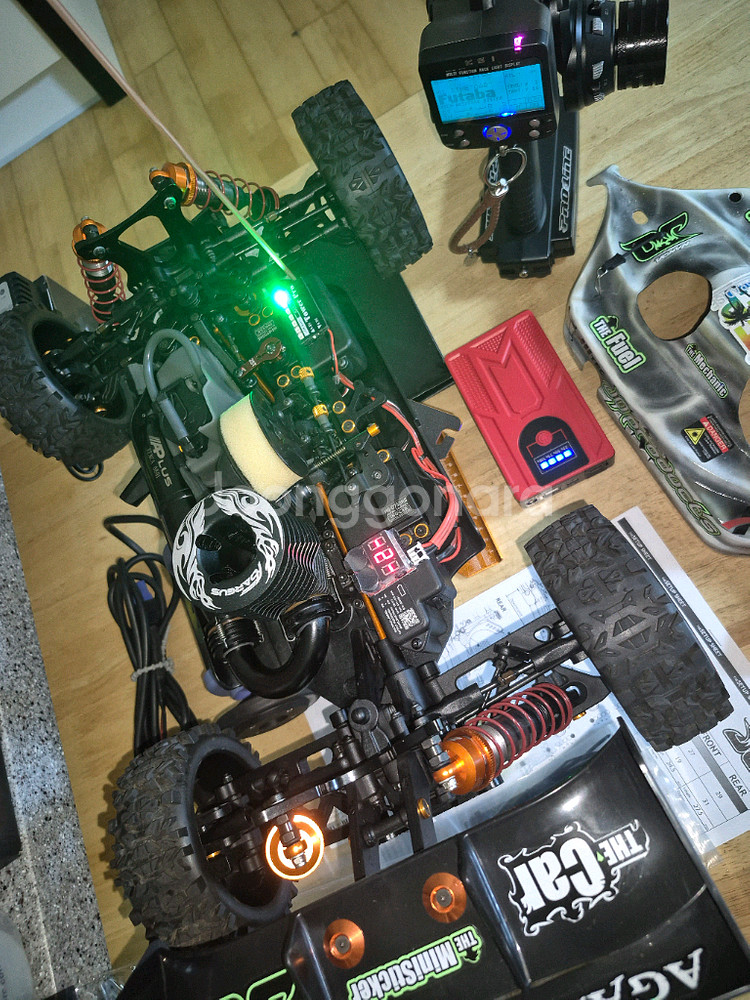 각종교신가능1:8터보엔진RC카JQ더Car하이엔드알씨카풀셋~헤이리영웅--0