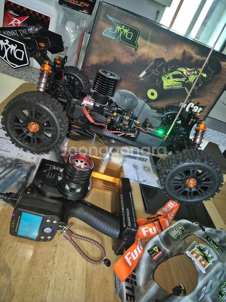 각종교신가능1:8터보엔진RC카JQ더Car하이엔드알씨카풀셋~헤이리영웅--2