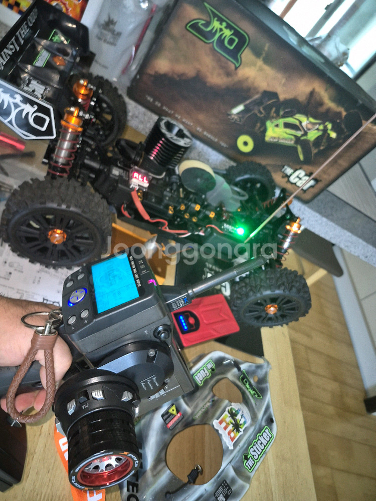 각종교신가능1:8터보엔진RC카JQ더Car하이엔드알씨카풀셋~헤이리영웅--7