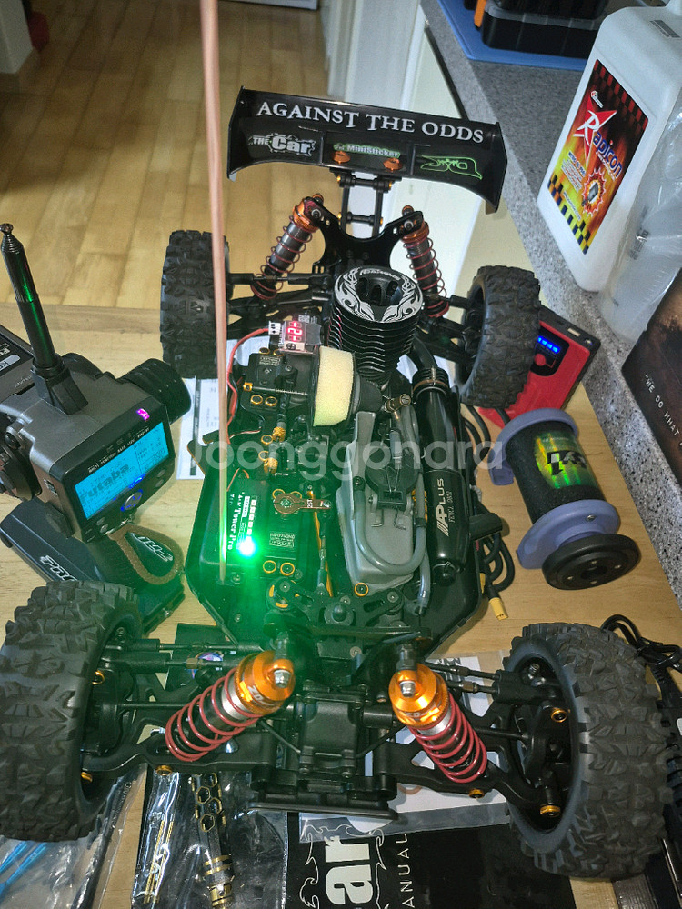 각종교신가능1:8터보엔진RC카JQ더Car하이엔드알씨카풀셋~헤이리영웅--6